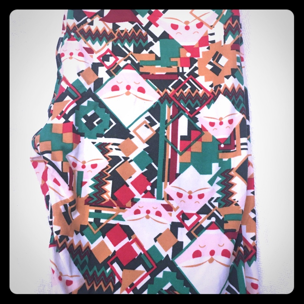 OS LuLaRoe Christmas leggings